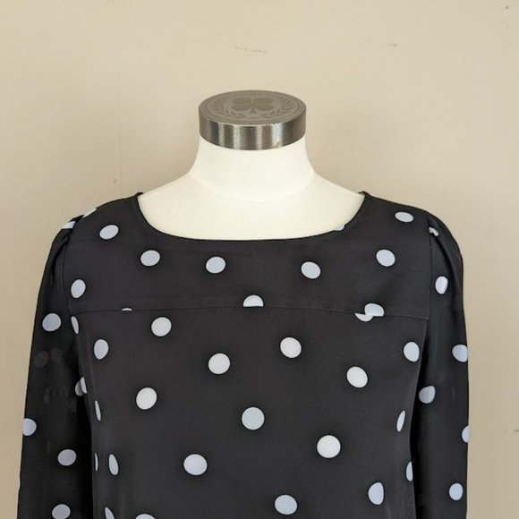J. Crew Polka Dot Blouse - Picture 2 of 11